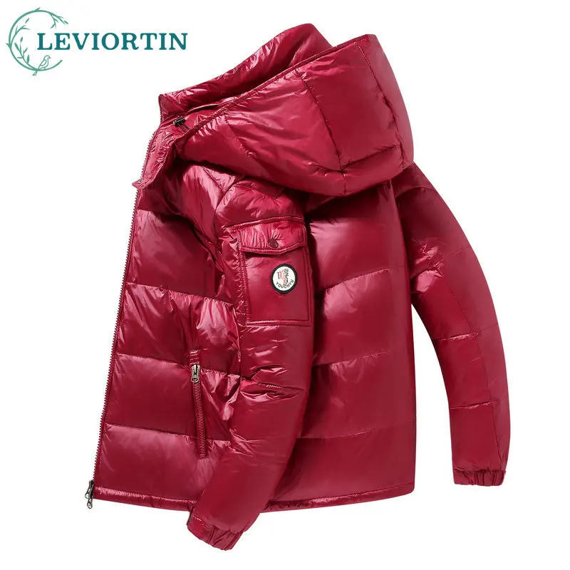 Top Trends: Fashion Men Women Hooded White Duck Down Jacket Thick Warm Couples Autumn&amp;Winter Winter Clothing Down Outwear Jackets Coats Chic Shoppable Styles