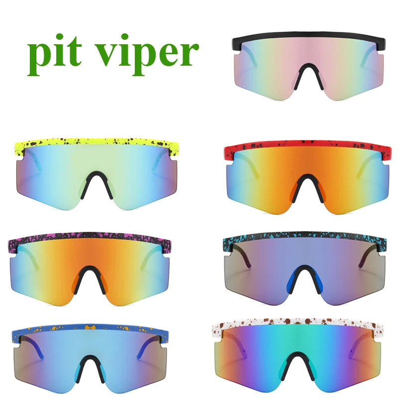 Top Trends: Adults Pit Viper UV400 Sunglasses Men Women Sun Glasses Outdoor Sport Shades Safety Goggles Mtb Cycle Eyewear Without Box 2024 Shoppable Styles