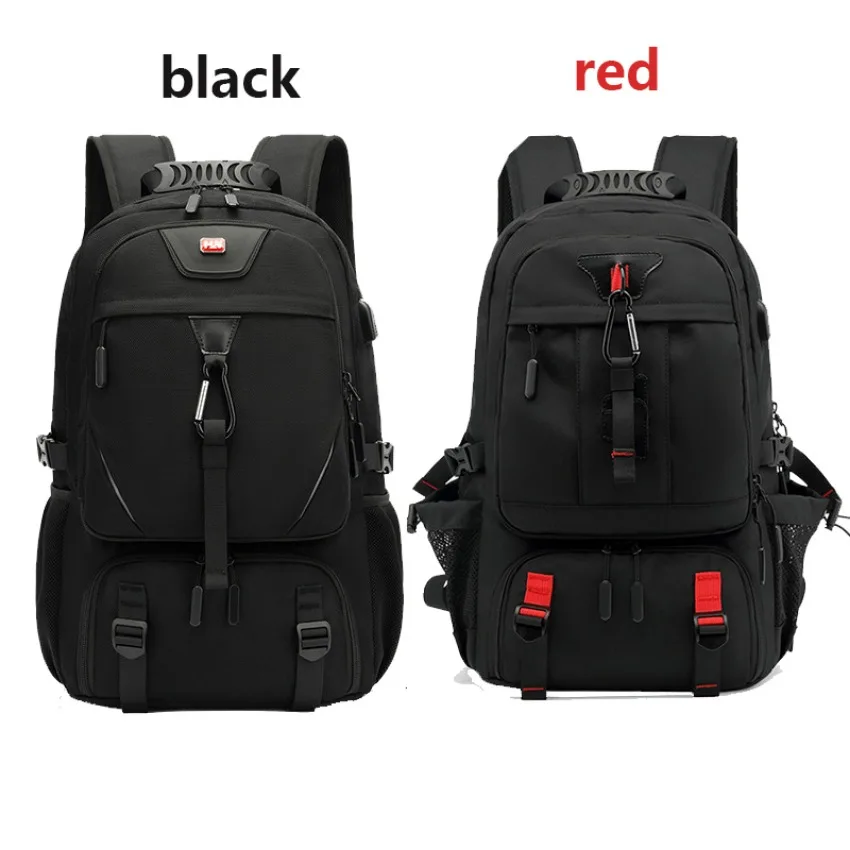 Top Trends: Trave Backpack 50L 60L 80L Multifunction Hiking Laptop USB Charging For Men Bags Expandable Business Backpacks With Shoes Pocket Shoppable Styles - Image 6