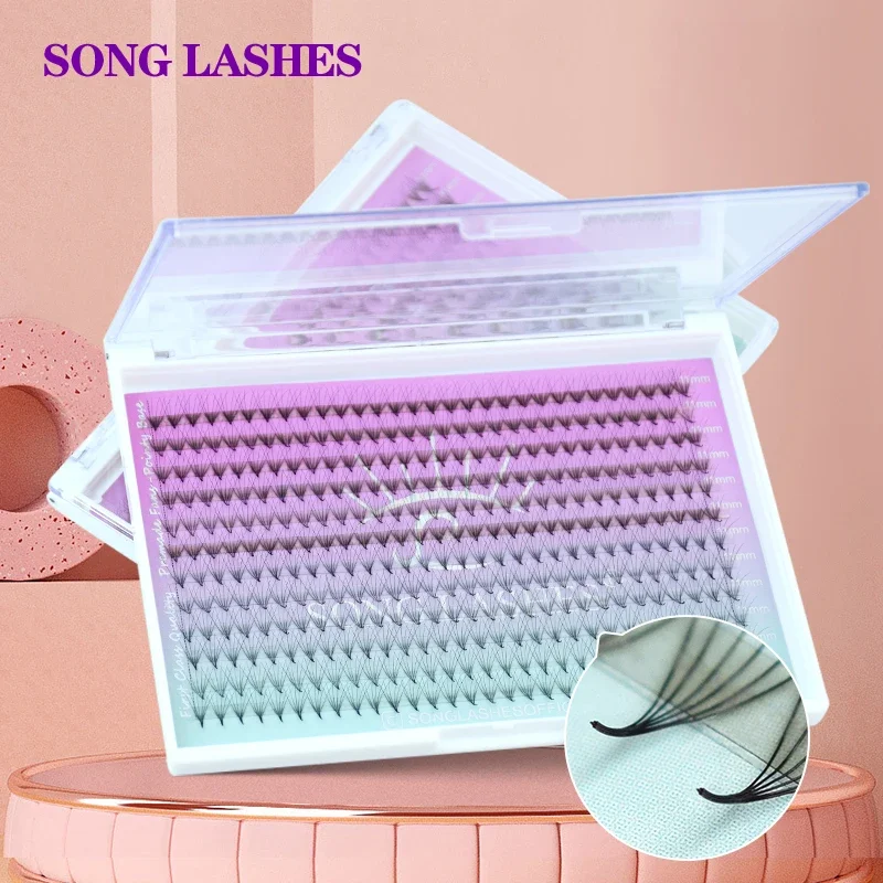 Top Trends: Song Lashes Pointy Base Promade Fans Eyelash Extension Sharp Thin Pointy Base Promade Volume Fans Eyelashes8D 10D 12D Shoppable Styles