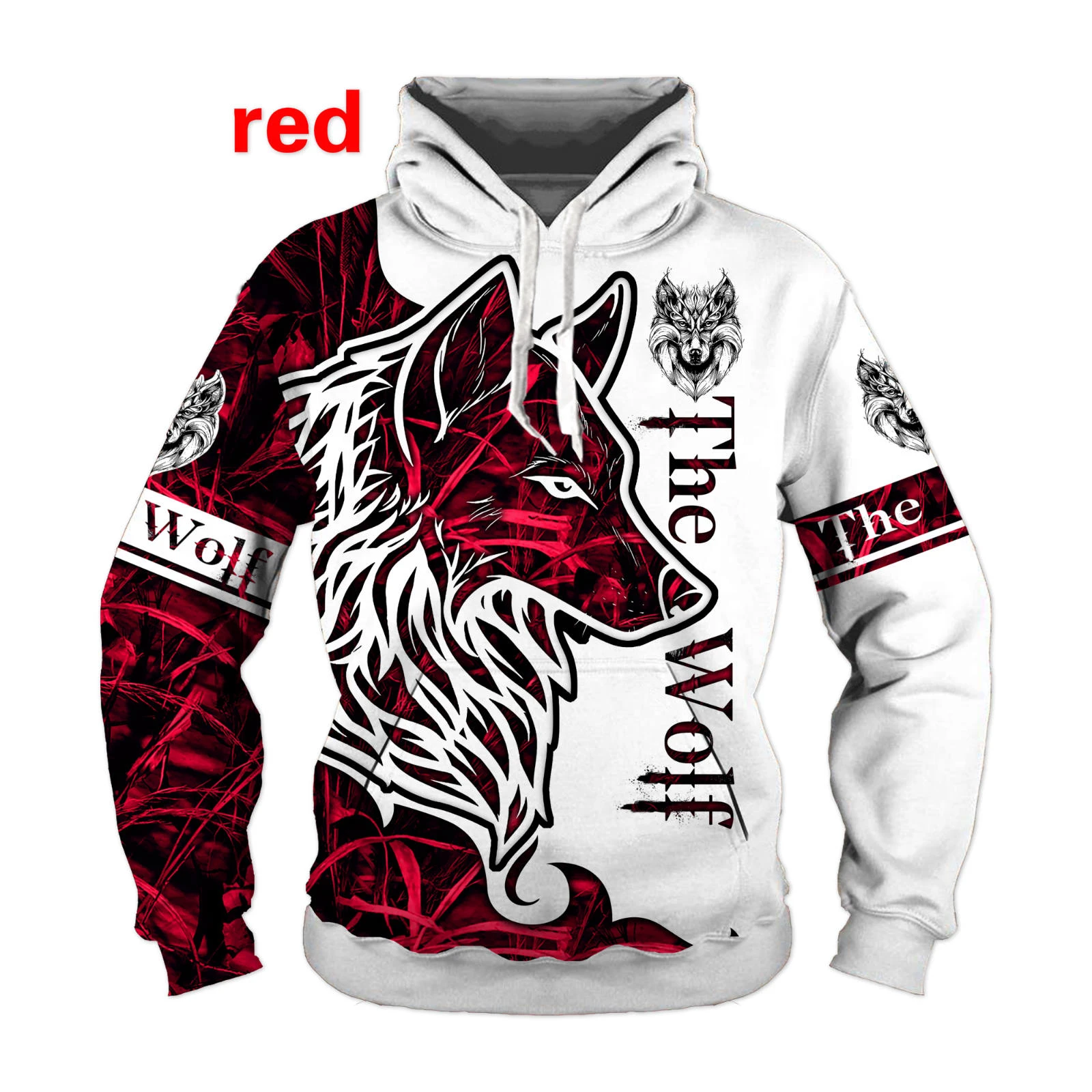 Top Trends: New Fashion Animal Wolf Hoodie 3D All Over Printed Mens Sweatshirt Unisex Pullover Casual Jacket Shoppable Styles