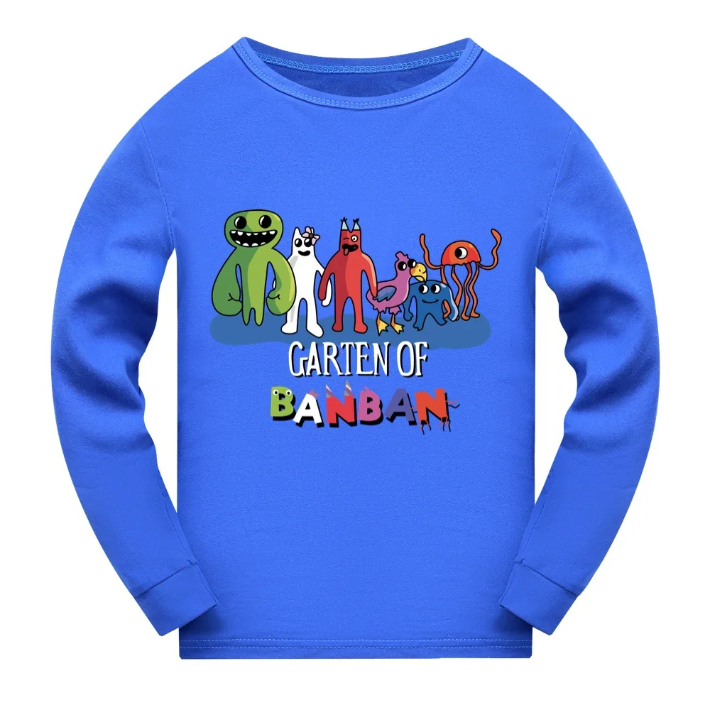 Top Trends: New Garden Of Banban Tshirt Kids Cartoon Garten Ban Ban T-shirt Toddler Girls Casual Innerwear Baby Boys Long Sleeve Pajama Tops Shoppable Styles - Image 4