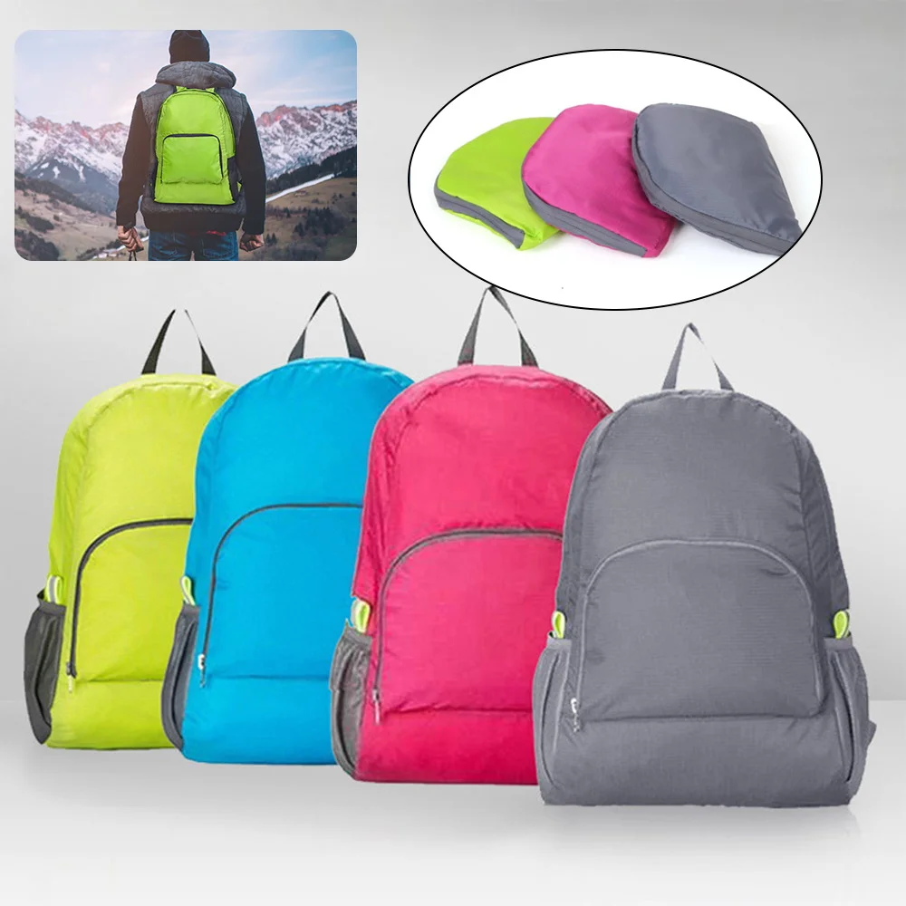 Top Trends: Lightweight Portable Foldable Backpack Male Ultralight Outdoor Pack Hiking Camping Sport Climbing Organizer Men Women Handbags Shoppable Styles