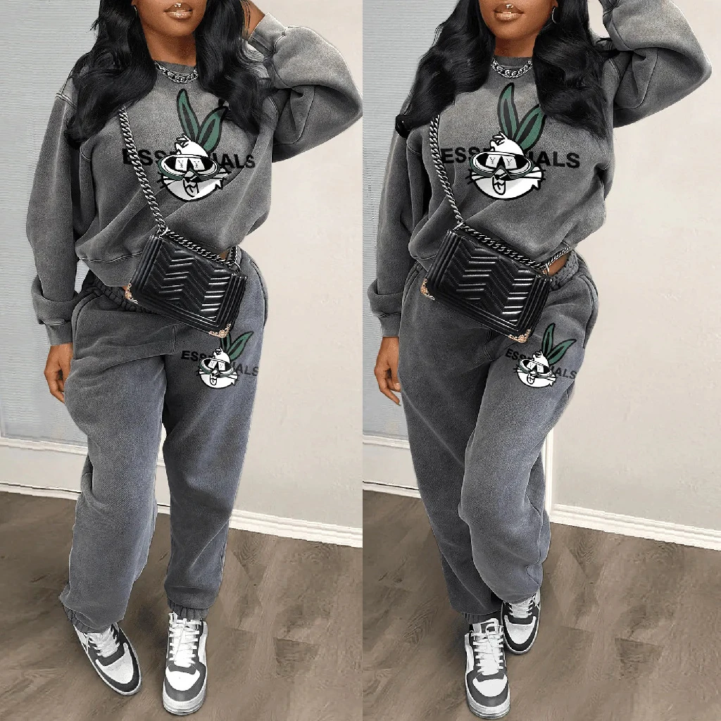 Top Trends: Women Tracksuits Joggers Two Piece Set Elegant 2 Pieces Sets Outfit Sweatsuits 2023 Women Fall Winter Fall Two Piece Pant Sets Shoppable Styles