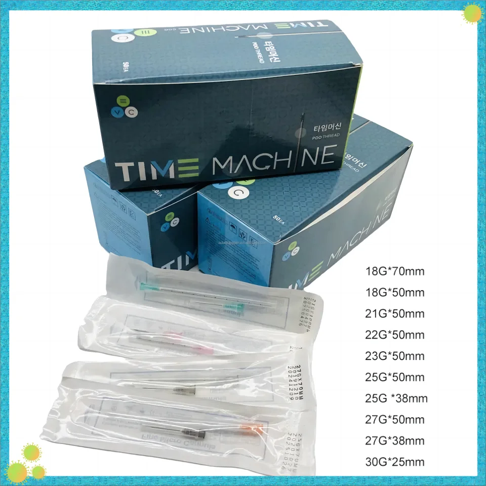 Top Trends: A Box 50pcs Medical Sterile Microcannula 25g 50mm 70mm Blunt Tip Micro Cannula Needle For Injectable Hyaluronic Acid Fillers Shoppable Styles