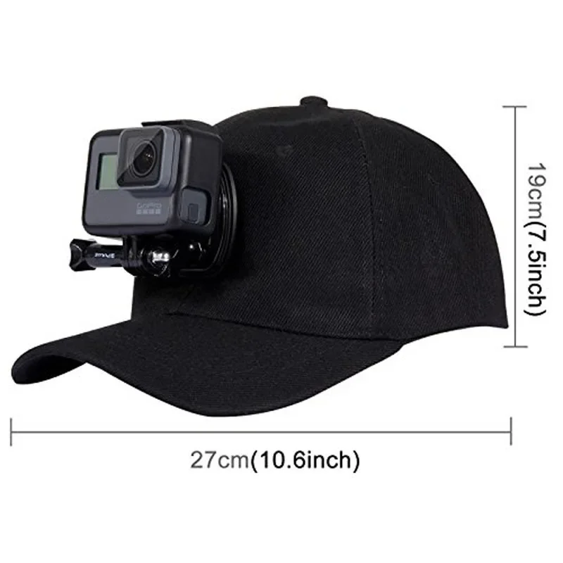 Top Trends: Camouflage Baseball Cap For GoPro Hero 11 10 9 8 7 Xiaomi Sjcam EKEN DJI Action Camera Accessory Outdoor Sports Hat Adjustable Shoppable Styles - Image 5