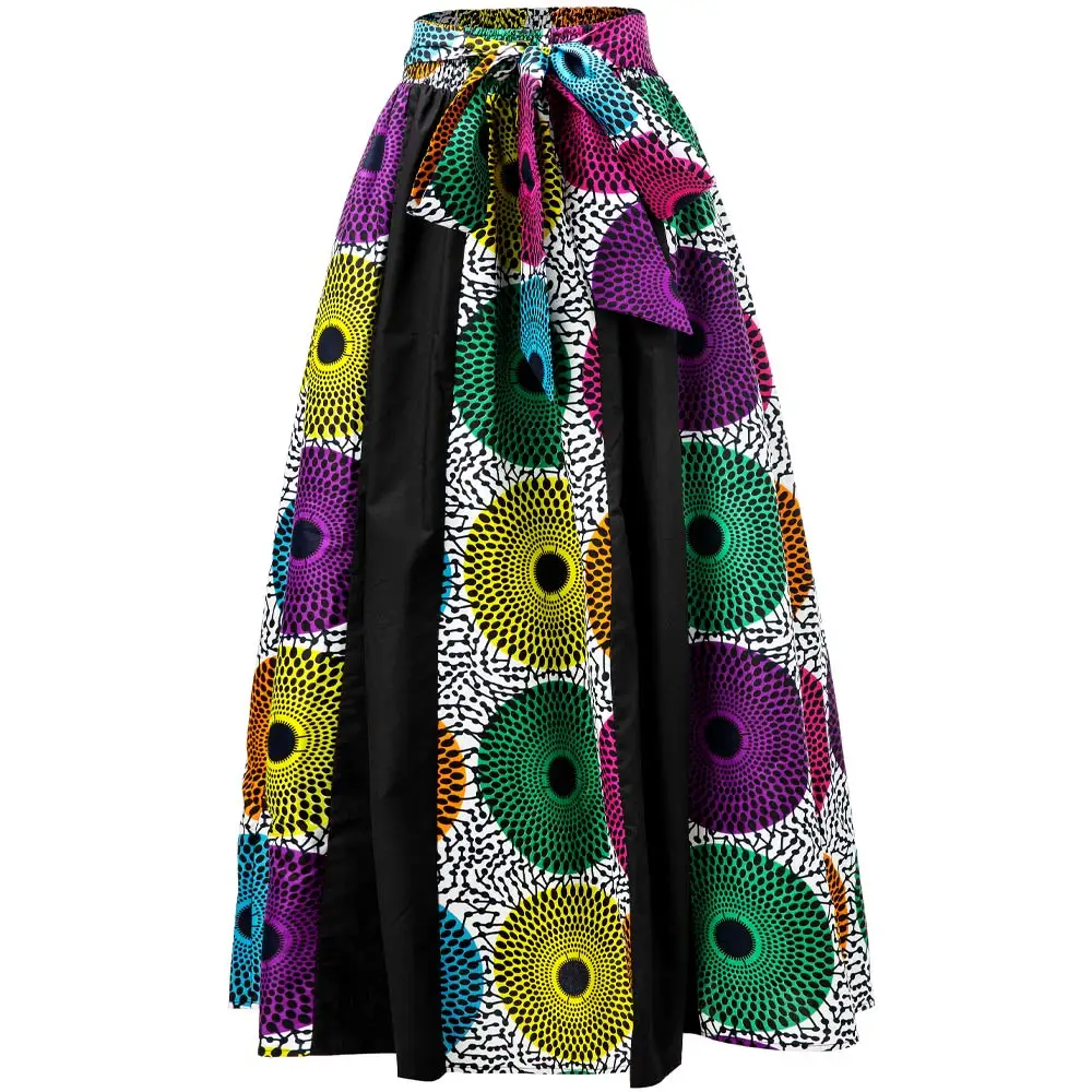 Top Trends: African Skirts For Women New Style Ankara Maxi High Waist Skirt Wedding Ankara Printing Wax Casual Outfits Attire For Lady Shoppable Styles