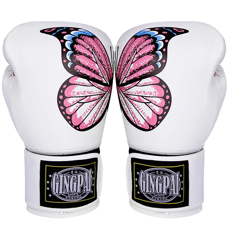 Top Trends: Professional Boxing Gloves Women Thai Boxing Free Fighting Sanda MMA Muay Karate Gloves For Children Teenagers Training Fitness Shoppable Styles