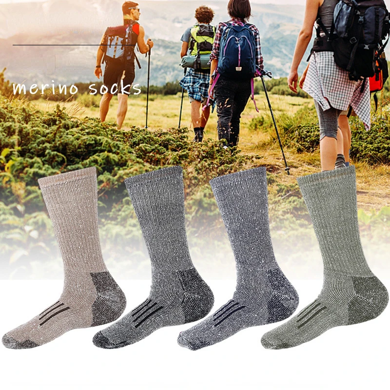 Top Trends: Hiking Socks Merino Wool Socks For Men Women 80% Merino Wool Ski Socks Winter Thick Thermal Crew Socks Men Walk Warm Anti-Odor Shoppable Styles