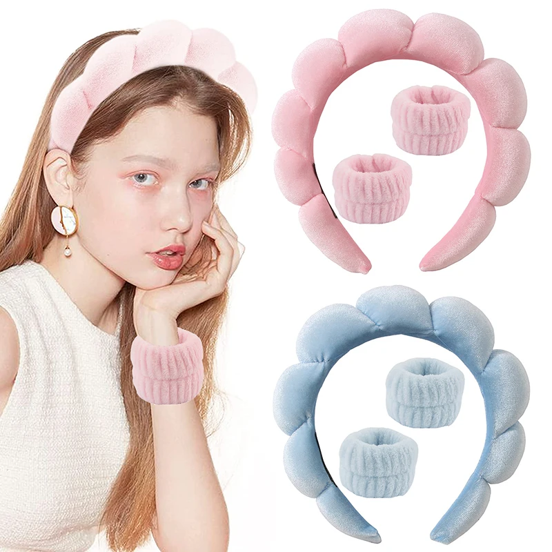 Top Trends: Towel Flannelette Fabric Twist Shape Face Wash Headband Women Hair Claw Hairpin Hair Clip Headwear Women Hair Accessories Shoppable Styles