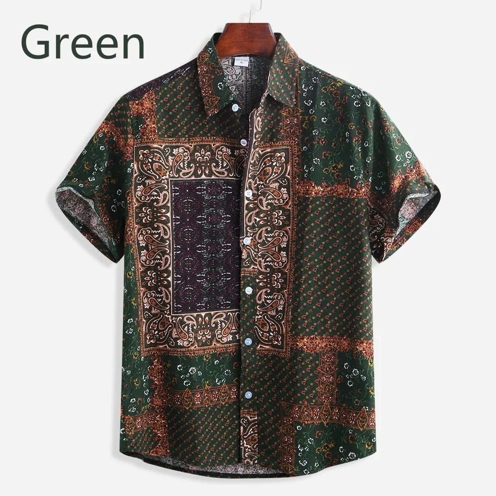 Top Trends: Men'S Shirt Floral 3d Print Undies Hawaiian Shirts Casual Short Sleeved Oversized Blouse Streetwear Tees Top Summer Men Clothing Shoppable Styles - Image 5