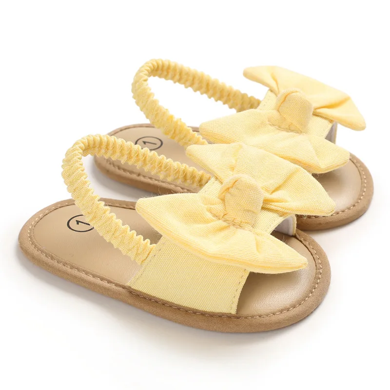 Top Trends: Summer Infant Baby Girls Sandals Cute Toddler Shoes Big Bow Princess Casual Single Shoes Baby Girls Shoes 0-18M Shoppable Styles