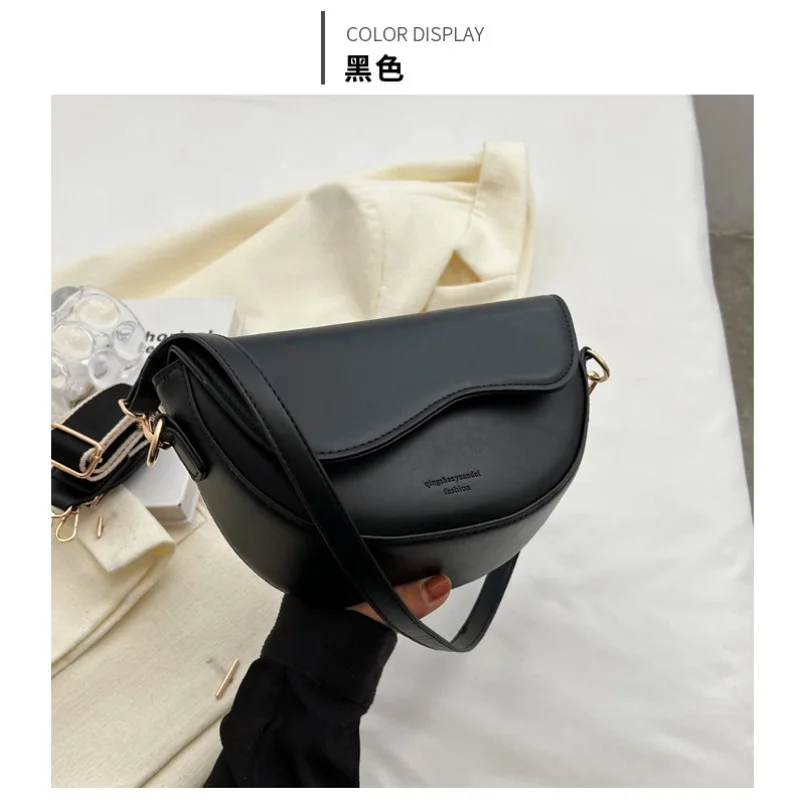 Top Trends: Saddle Bag Ladies Portable Niche PU Underarm Bag Oblique Span Shoulder Bag Shoppable Styles