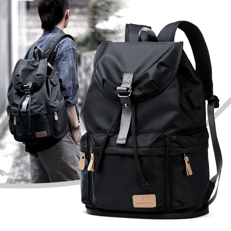 Top Trends: Men Backpack 16inch Notebook Rucksack With USB Charging Waterproof Durable High Capacity Military Bag Sport Travel Mochila Shoppable Styles