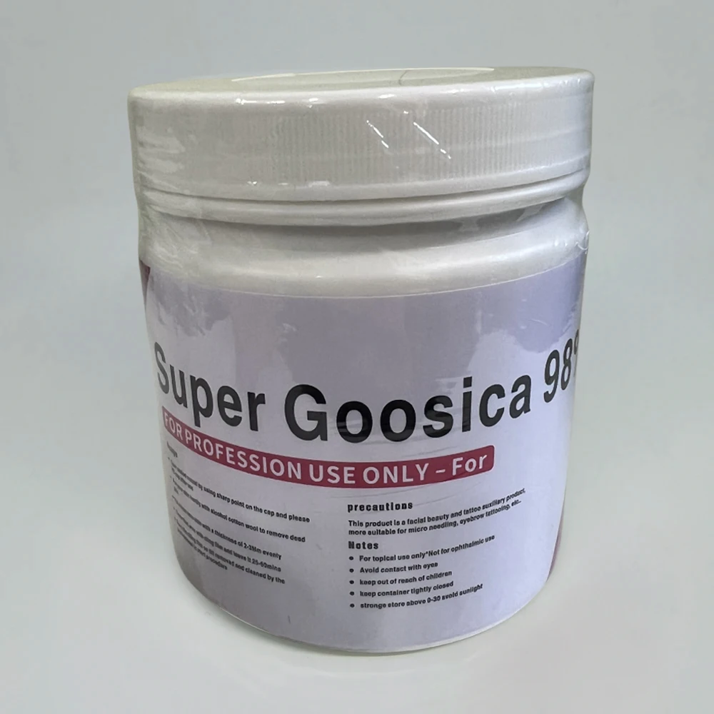 Top Trends: NEW 98% Super Goosica Tattoo Cream 500g Before Permanent Makeup Microneedle Eyebrow Lips Auxiliary Cream Tattoo Removal Shoppable Styles