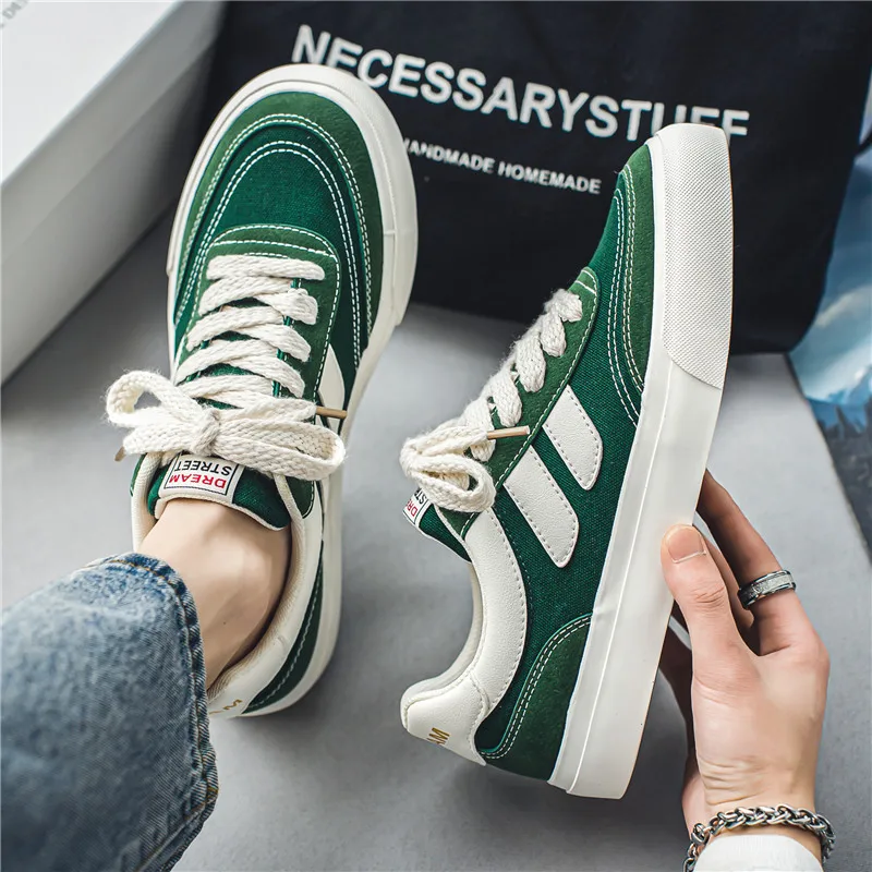 Top Trends: 2023 Hot Sale Canvas Shoes Men Skateboard Shoes Platform Comfortable Casual Walking Streetwear Teenager Men Vulcanize Shoes Shoppable Styles