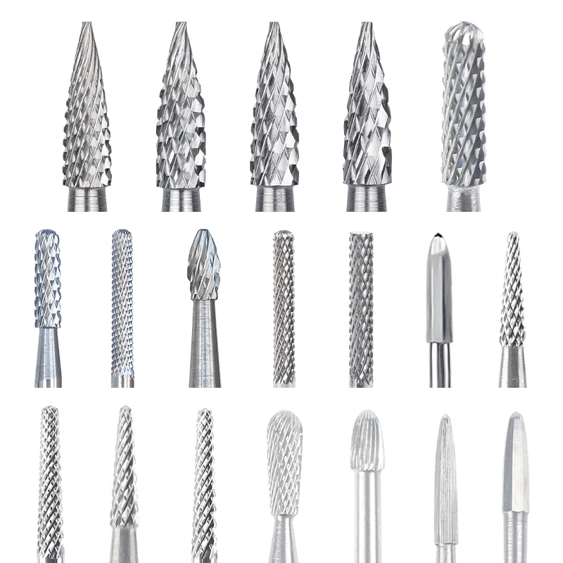 Top Trends: Tungsten Carbide Nail Drill Bits Milling Grinding Cutter For Manicure Pedicure Nails Art Tools Electric Equipment Accessories Shoppable Styles