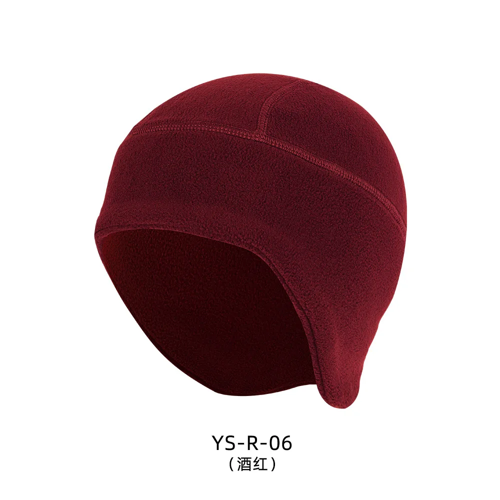 Top Trends: Cycling Beanie Warm Cap Winter Outdoor Men Polar Fleece Ear Cover Women Windproof Cold-Proof Elastic Skiing Run Soft Ride Hat Shoppable Styles - Image 6