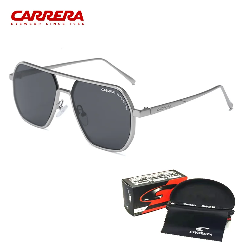 Top Trends: CARRERA Sunglasses Men Women Vintage Retro Sports Driving Metal Frame Glasses Eyewear UV400 Shoppable Styles