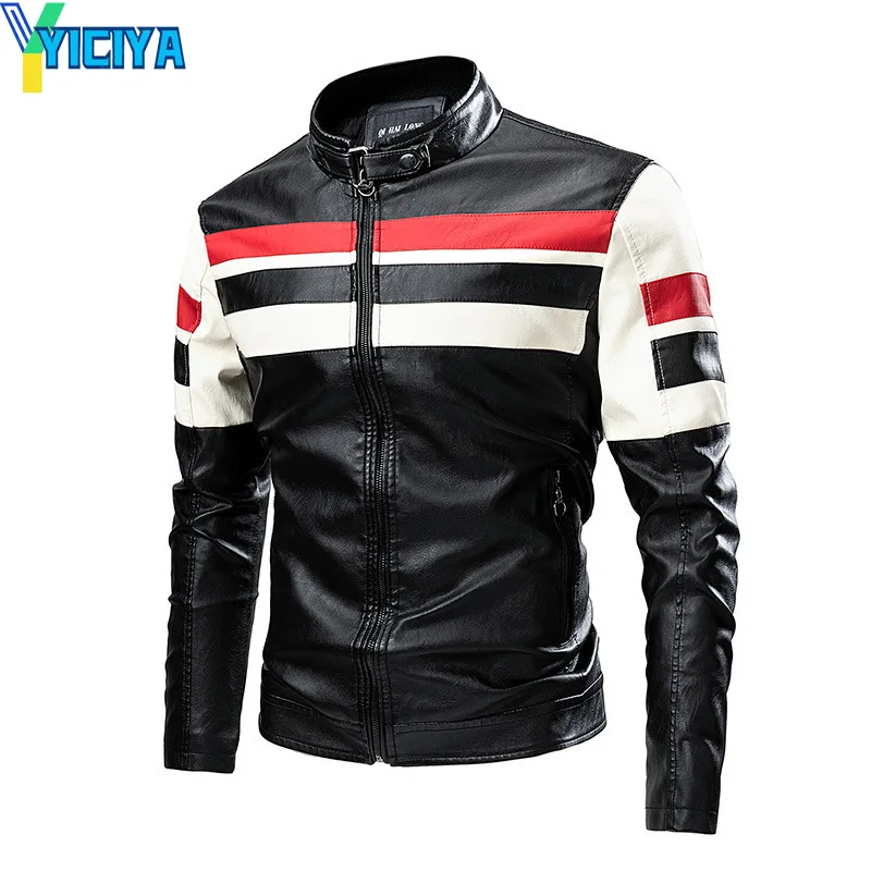 Top Trends: YICIYA Leather Jacket Vintage Bomber Women Racing Winter Streetwear Female Belt Zipper Moto Biker Coat Outwear Jackets 2023 Tops Shoppable Styles