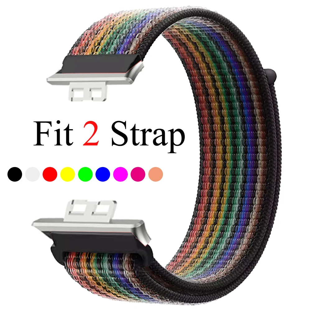 Top Trends: Bands For Huawei Watch Fit 2 Strap Smart Watch Accessories Replacement Wristband Nylon Bracelet Correa Huawei Watch Fit2 Straps Shoppable Styles