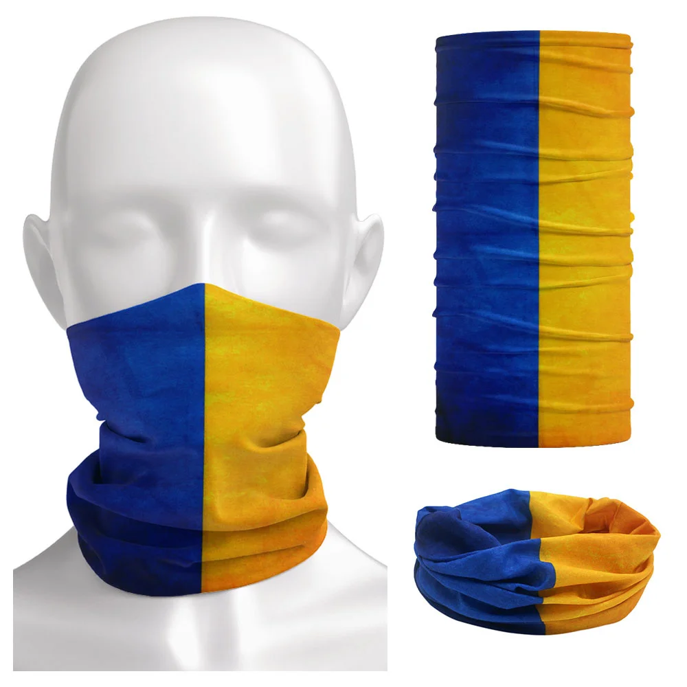 Top Trends: Ukraine Flag Bandana Summer Seamless Breathable Outdoor Sports Hiking Hunting Cycling Running Scarf Riding Face Mask Men Women Shoppable Styles