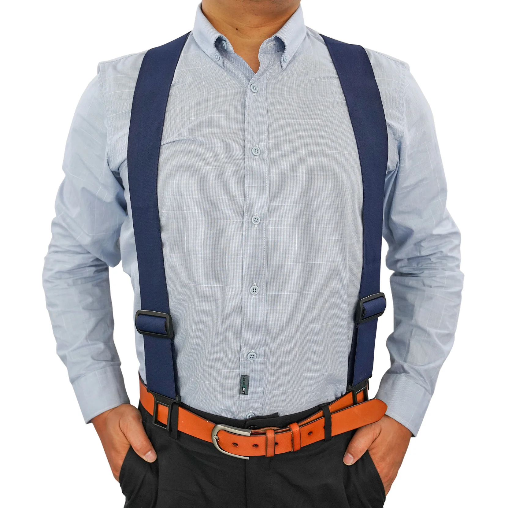 Top Trends: MELOTOUGH Y Back Suspenders Airport Friendly Suspenders NO Buzz With Plastic Clip 2 Inch Fully Elastic Braces Shoppable Styles - Image 6