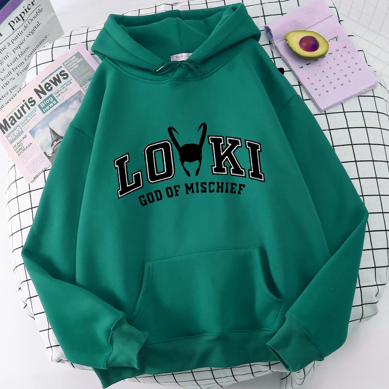 Top Trends: Marvel Superhero Loki Anime Hoodie Women Rocky Prank God Cartoon Hoodie Men Unisex Casual Street Fashion Winter Hoodie Shoppable Styles