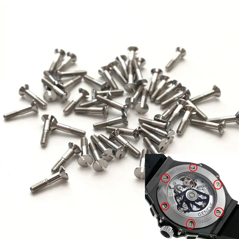 Top Trends: H-Shaped U-Shaped Watch Band Bezel Buckle Stainless Steel Screw Fit Hublot Bigbang Classic Fusion Series Watch Repair Parts Shoppable Styles