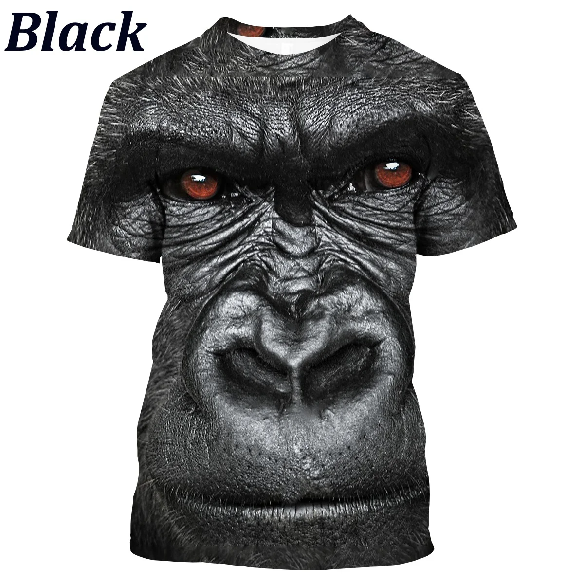 Top Trends: 2023 Funny T Shirt Summer Funny Graphic Animal Fashion New Spoof Gorilla Funny Monkey Men's Women Unisex Personality 3D Printed Shoppable Styles - Image 4