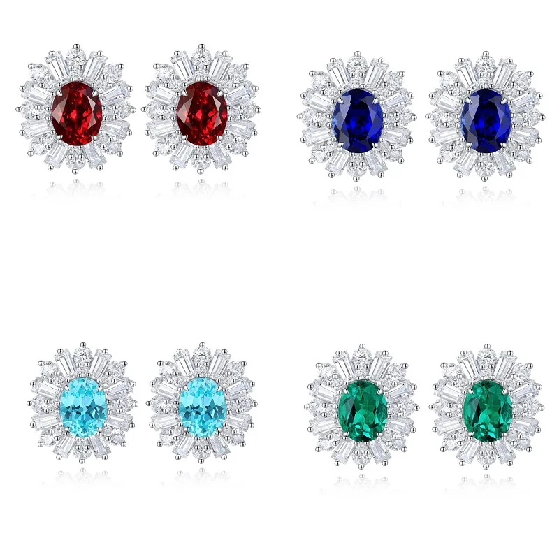 S912465ba7ea14d98a98ef2c7ea166bffG Ruihe New Luxury Fashion18k Gold about 3.49ct Natural Fancy Colors Gemstones Earrings Jewelry for Women Party Gifts Personalized