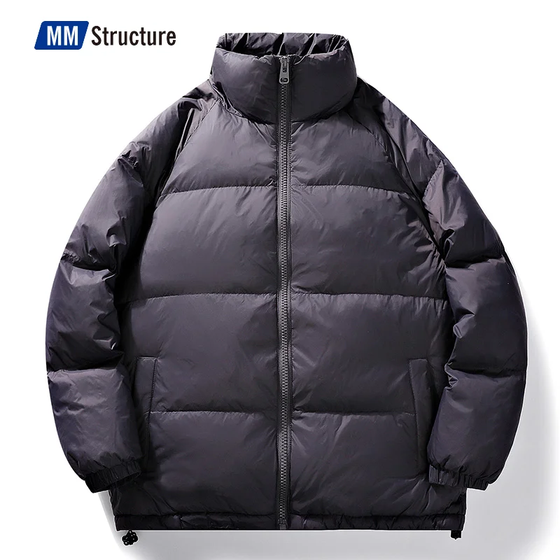 Top Trends: 2022 New Oversized Mens Warm New Casual Fashion Warm Parka Jacket Streetwear Cotton Coats Winter Coat Men's Basic Puffer Jacket Shoppable Styles