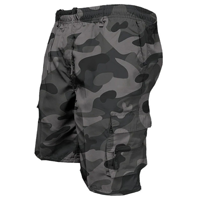 Top Trends: 2023 Summer Men's Y2K Shorts Camouflage Pattern Solid Color Pocket Cargo Shorts Versatile Comfortable Pants Shoppable Styles