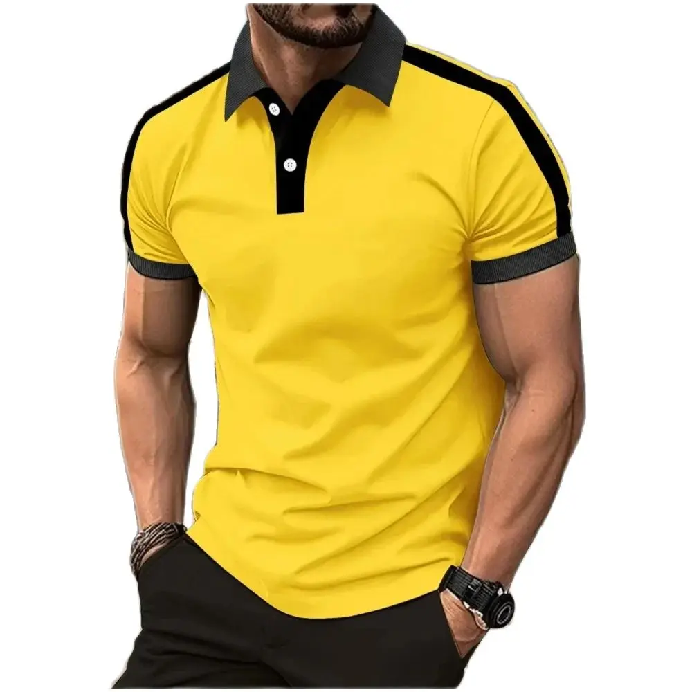 Top Trends: New Men's Polo Shirt Short Sleeve 3d Printed Lower Neck Buttons Polo Shirt Men Casual Street Wear 2024 Summer Mens Tops Clothes Shoppable Styles