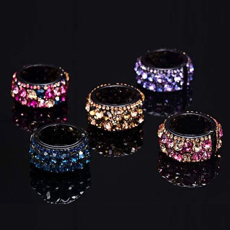 Top Trends: Freeshipping Rhinestone Hair Claws For Women Shiny Crystal Hair Clips Ponytail Bun Colorful Hairpins Barrettes Hair Accessories Shoppable Styles - Image 3