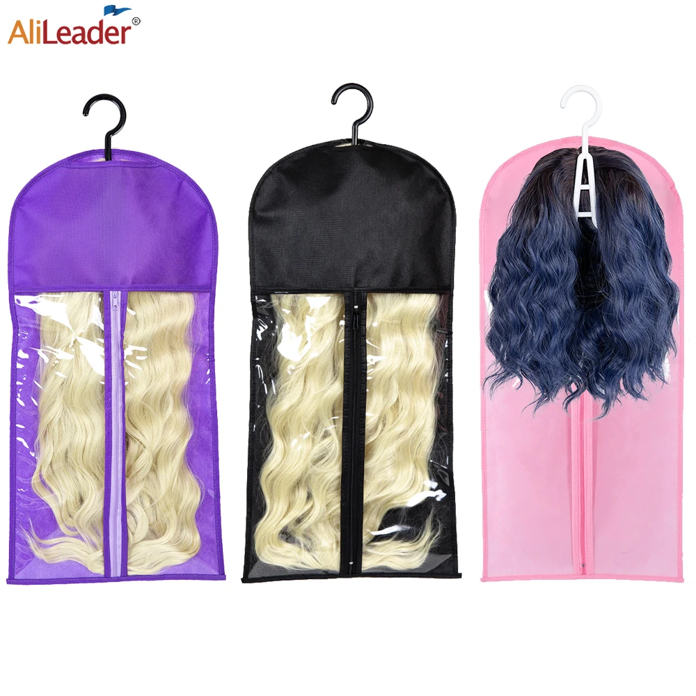 Top Trends: Cheap Wig Storage Bag With Holder Set Good Quality Plastic Clip For Wig Drying Professional Wig Storage Accessories Shoppable Styles