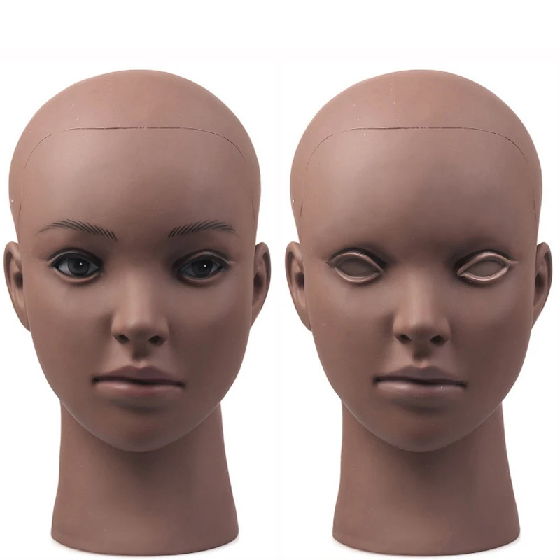 Top Trends: New Female Bald Mannequin Head With Stand To Choose Cosmetology Practice Training Manikin Head For Hair Styling Wigs Making Shoppable Styles - Image 6