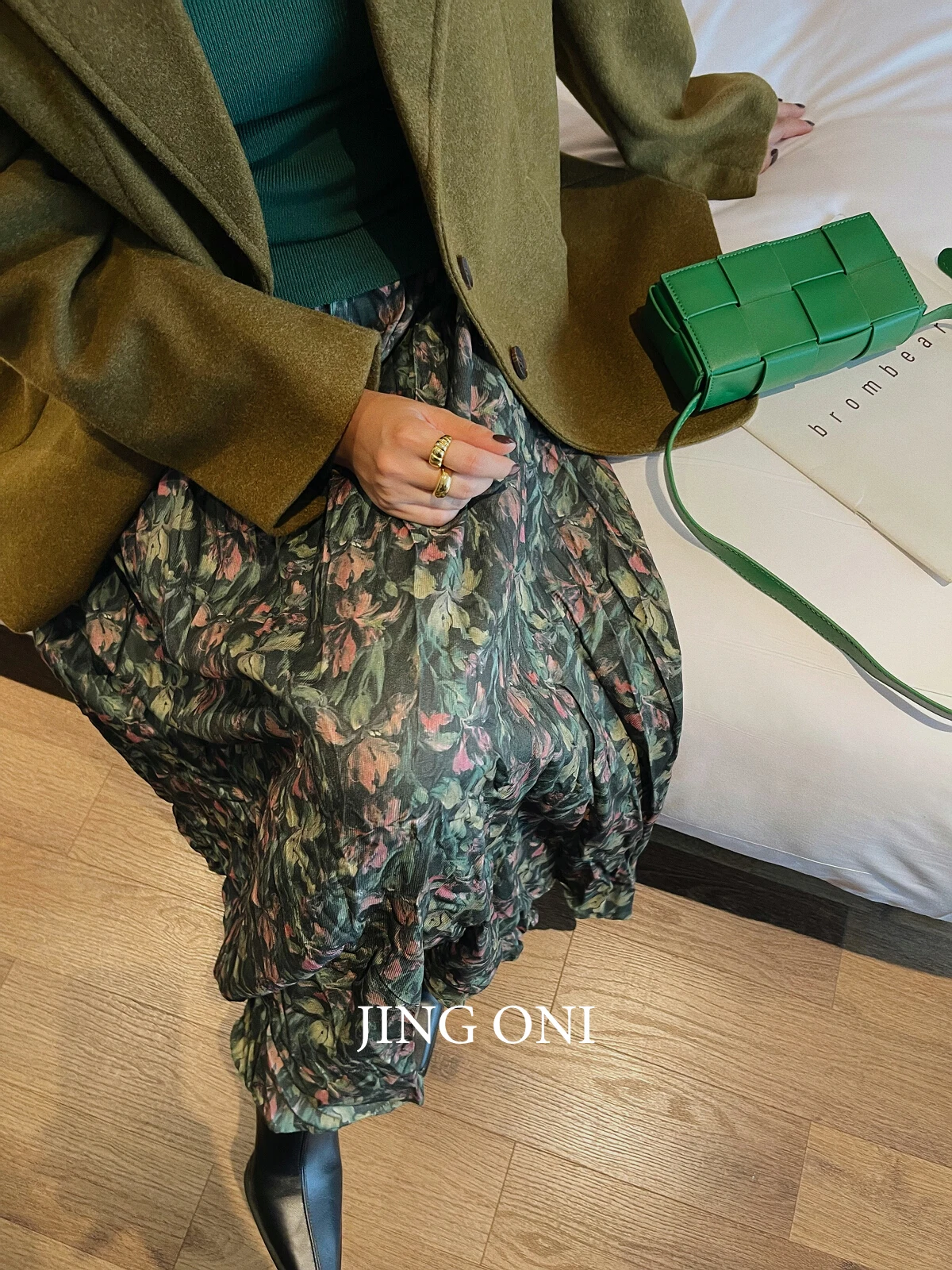 Top Trends: Floral Skirts Corduroy Y2k 2023 Woman Clothing Korean Style Autumn Fashion Vintage Long Winter Tulle Pleated Gothic High Waist Shoppable Styles