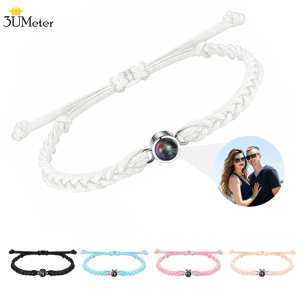 Top Trends: Personalized Photo Projection Bracelet Custom Photo Bracelet Customized Picture Couple Bracelets Jewelry Unique Memorial Gifts Shoppable Styles