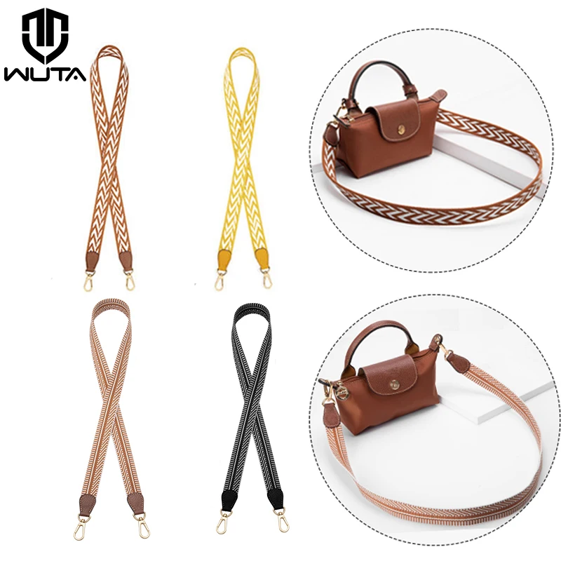 Top Trends: WUTA 95cm Luxury Bag Strap Canvas Shoulder Straps For Longchamp Crossbody Messenger Replacement Handbag Belts Bag Accessories Shoppable Styles