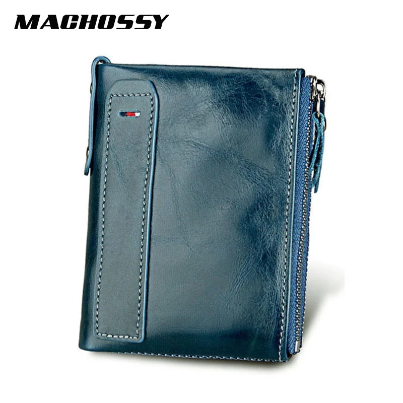 Top Trends: Hot Genuine Leather Women Wallet Purses Coin Purse Female Small Portomonee Bifold Rfid Wallet Lady Purse For Men Money Bag Shoppable Styles