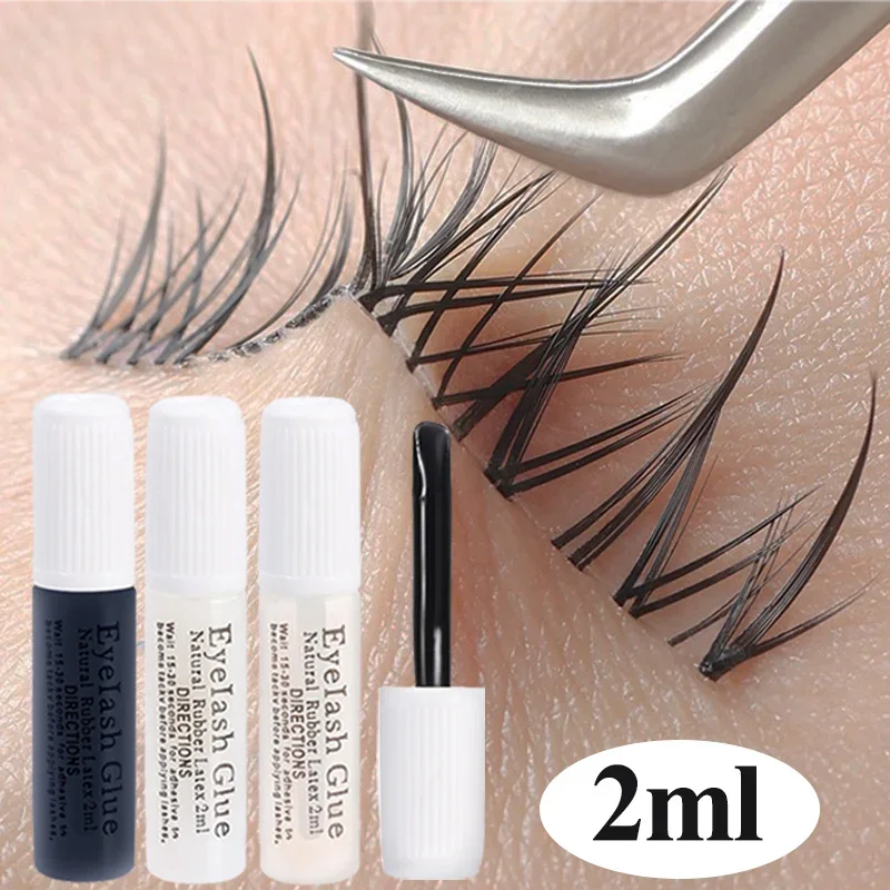 Top Trends: Disposable False Eyelash Glue Waterproof Quick Dry Lasting Black White Transparent Eyelashes Extension Lashes Glue Makeup Tools Shoppable Styles