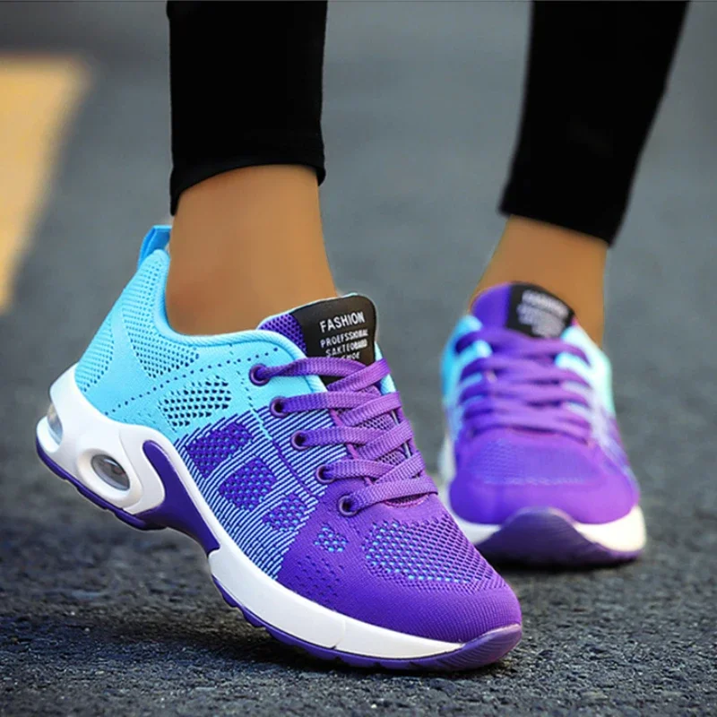 Top Trends: Women Vulcanize Shoes Platform Casual Sneakers Shoes Flats Mesh Breathable Running Shoe Chunky Summer Sports Tenis Shoes 2023 Shoppable Styles