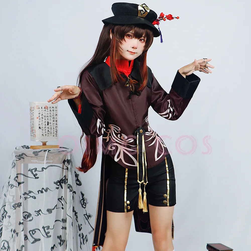 Top Trends: Hutao Cosplay Genshin Costume Impact Uniform Chinese Style Halloween Costumes For Women Game Hu Tao Shoppable Styles - Image 3