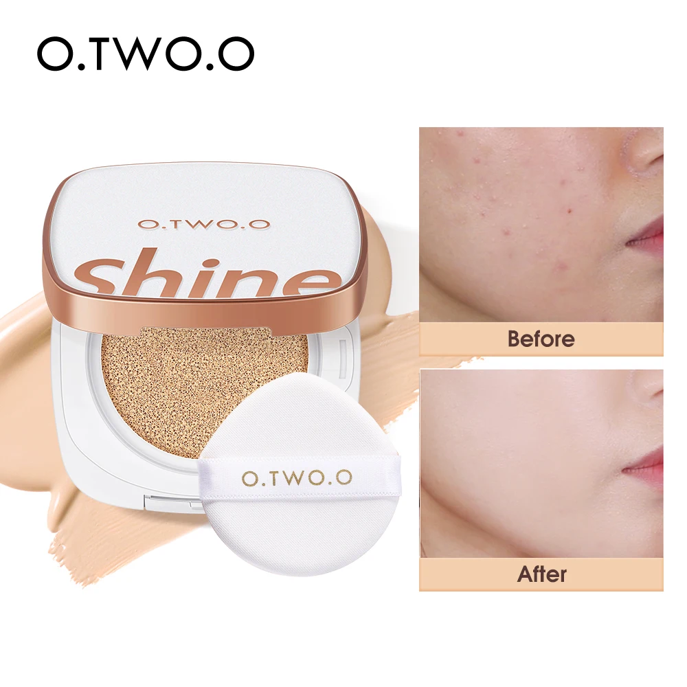 Top Trends: O.TWO.O BB Cream Air Cushion CC Cream Concealer Brighten Makeup Base Long Lasting Foundation Cushion Compact With Makeup Puff Shoppable Styles