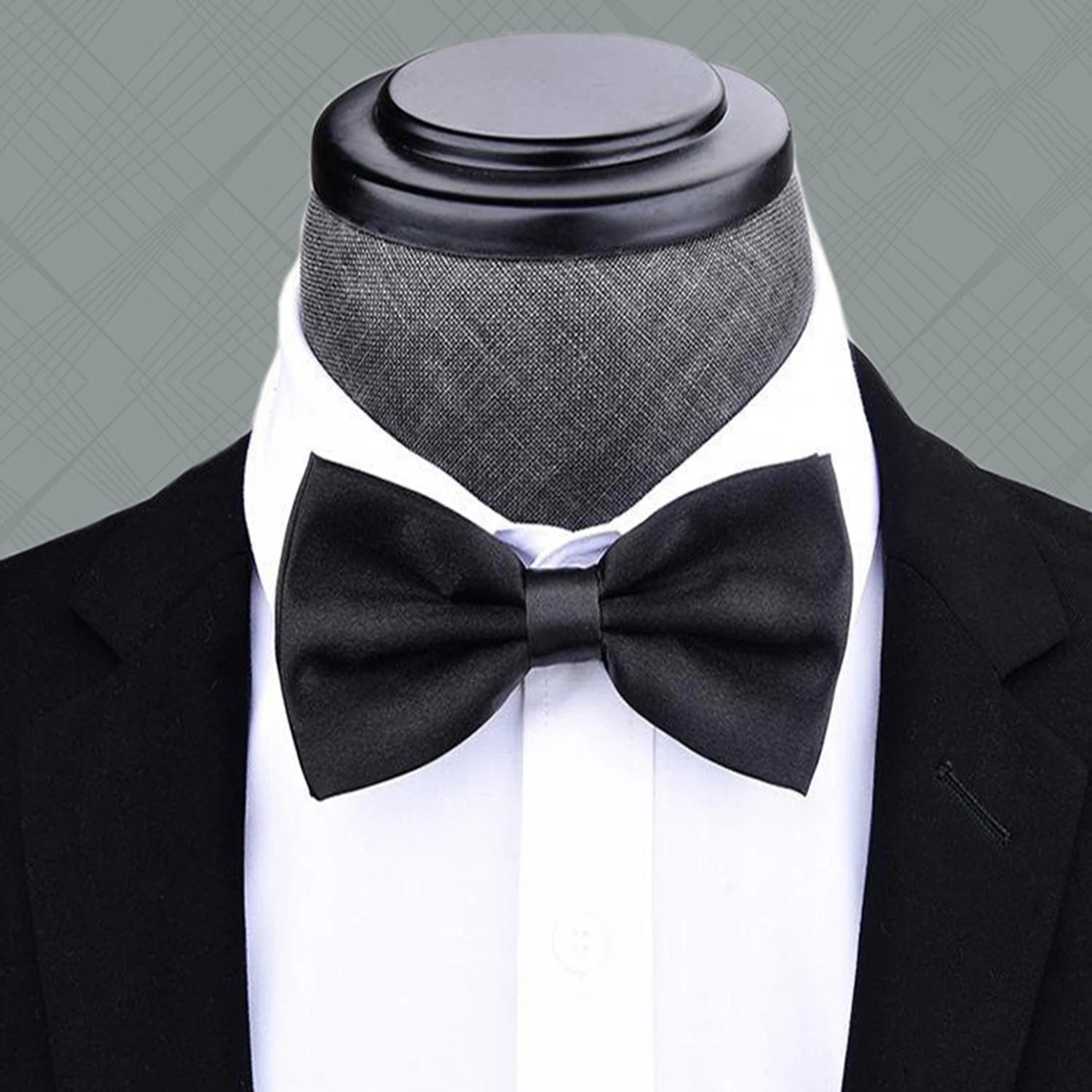 Top Trends: Sale 1PC Gentleman Men Classic Tuxedo Bowtie Necktie For Wedding Party Bow Tie Knot Bow Tie Boys Fashion 33 Solid Colors Shoppable Styles