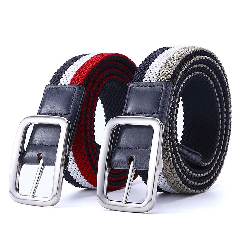 Top Trends: Braided Woven Elastic Stretch Belt 1-3 / 8&#039;&#039; Wide Hot Sales Elastic Belt With Man Style From Factory Direct Sales Shoppable Styles