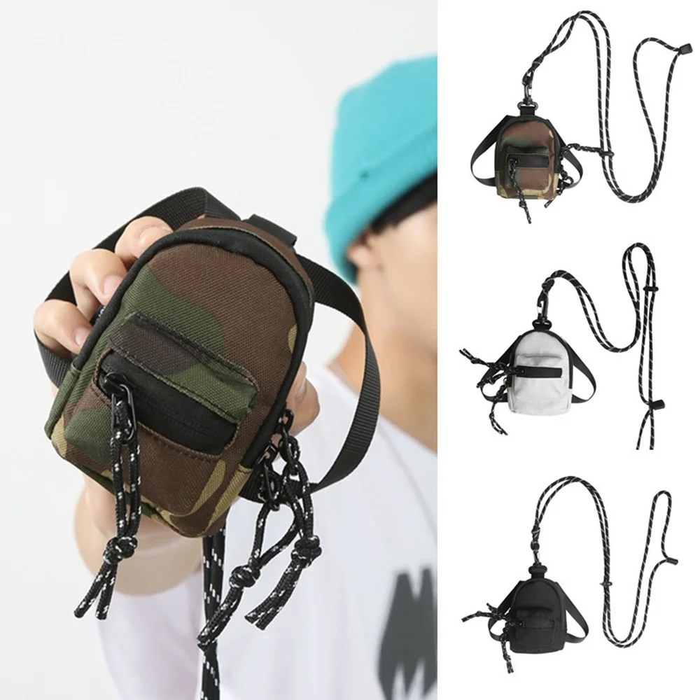 Top Trends: New Mini Pendant Bag Key Headset Card Storage Bag Men Travel Backpack Small Chest Bag Travel Handbag Wallet For Women Shoppable Styles