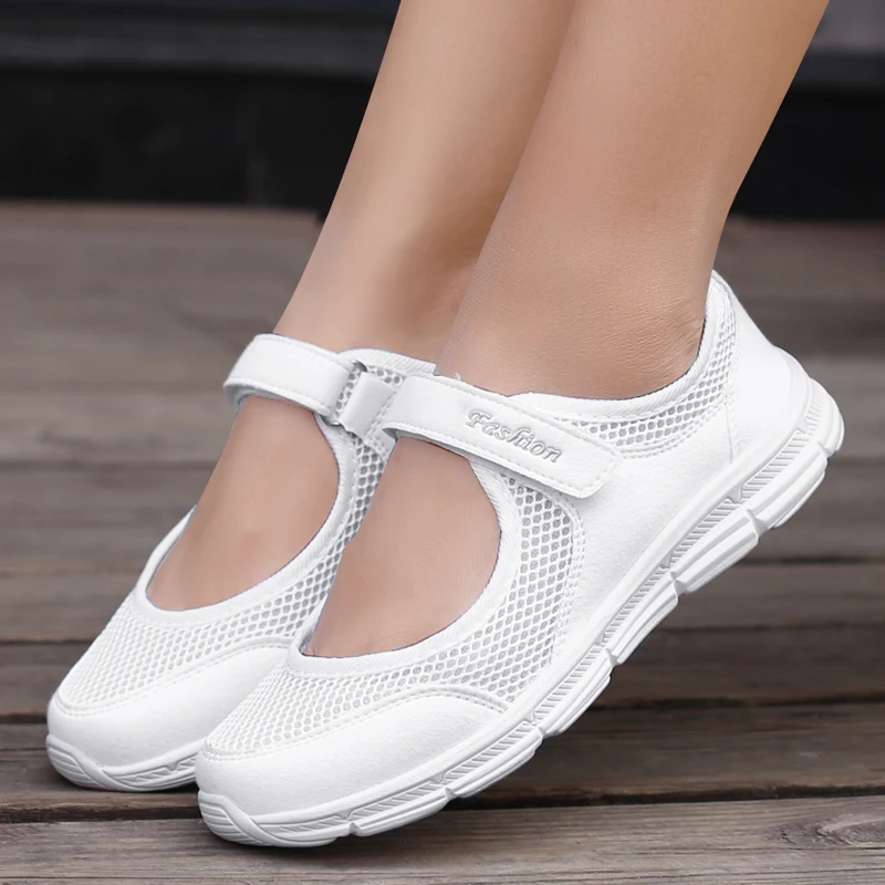 Top Trends: New Women Flats 2021 Spring Summer Ladies Mesh Flat Shoes Women Soft Breathable Sneakers Women Casual Shoes Zapatos De Mujer Shoppable Styles