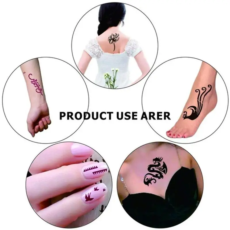 Top Trends: New Henna Tattoo Paste Henna Indian Temporary Tattoo Sticker Paint 25g Body Tattoo Color Art Juice Painting Cream Paste Shoppable Styles - Image 3